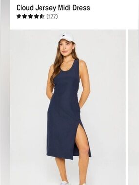 Fabletics Cloud Midi Jersey dress